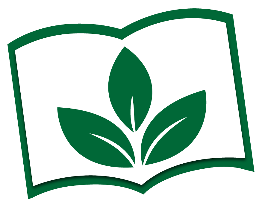EngLife Logo Buch mit Blatt